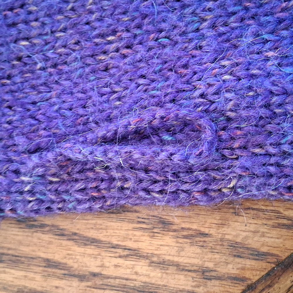 Pendleton Wool Mohair Blend Purple Button Up Card… - image 6